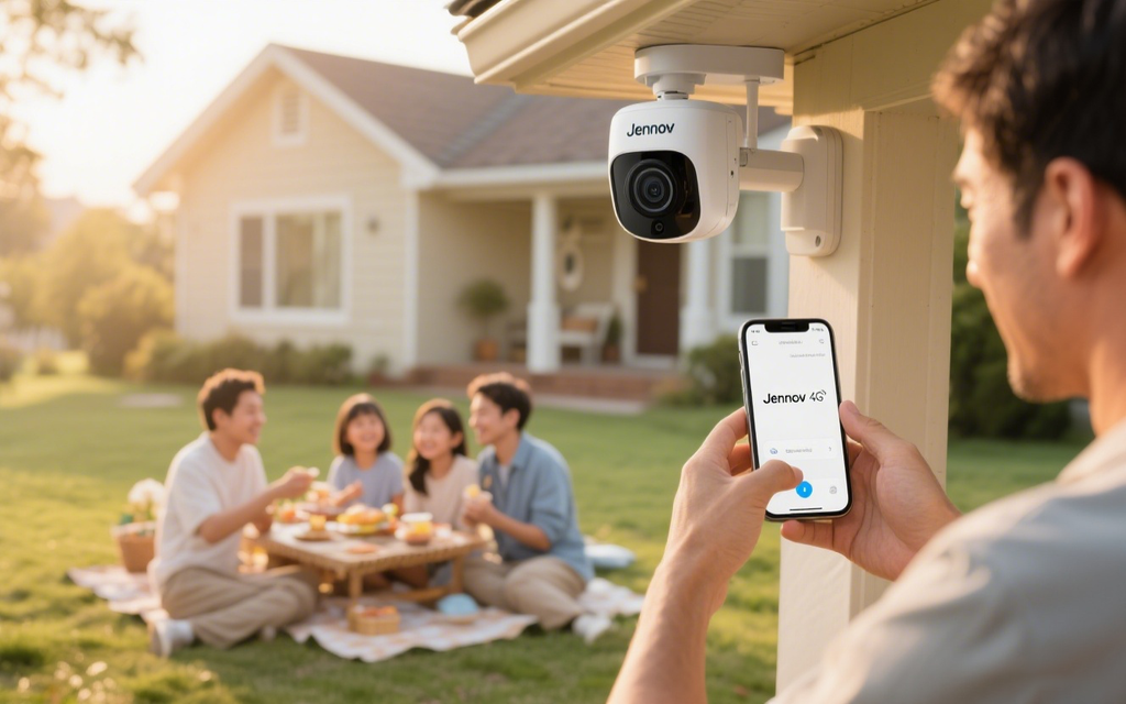 No Wi-Fi? No Worries! Discover the Power of 4G Security Cameras – Jennov
