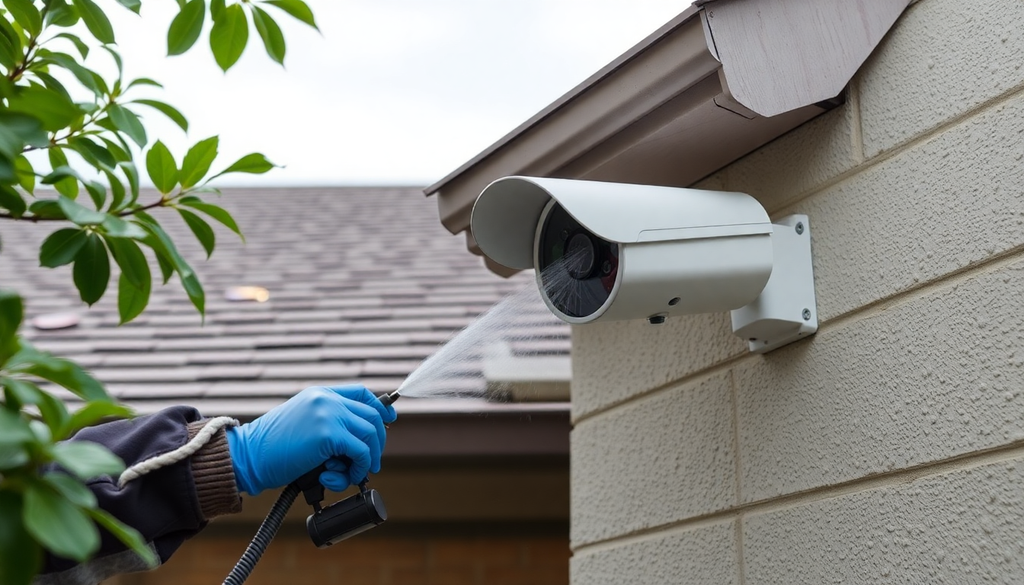How to Properly Clean Your Outdoor Security Camera – Jennov