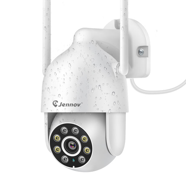 2K Wireless Security Camera, PTZ Outdoor 360°View,Auto Tracking,Spotligt,Night Vision