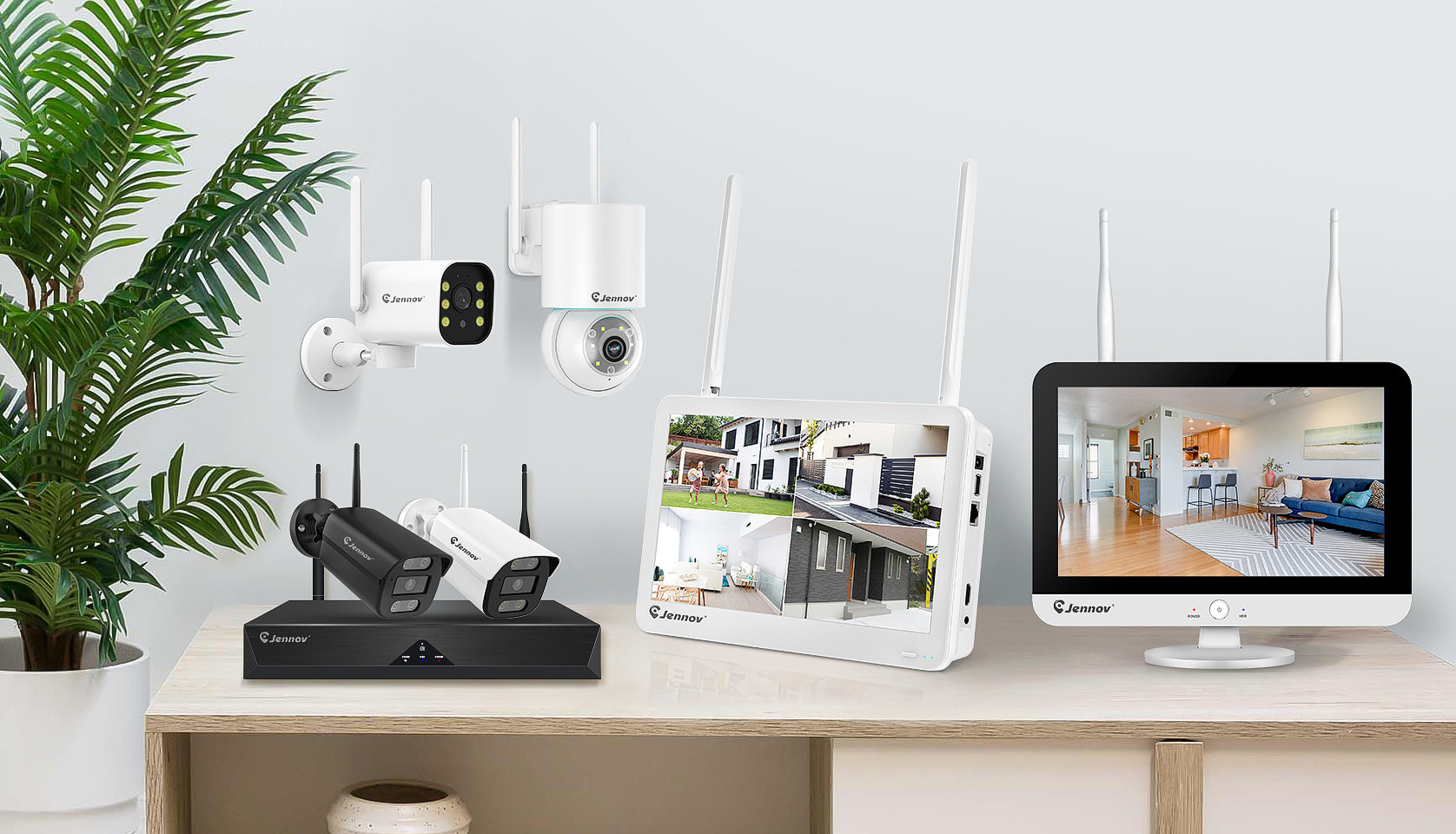 Security Cameras | Wired & Wireless Home Surveillance – Jennov