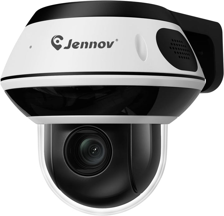 Jennov S25 4K PoE Camera Outdoor, 5X Zoom, PTZ, Human Vehicle Detection