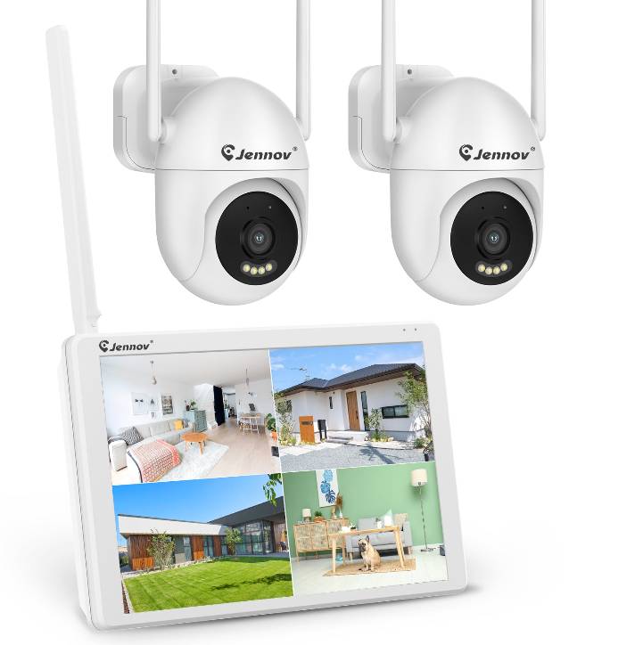 ⭐️未使用⭐️ JENNOV 防犯カメラ　8台セット 自宅用セキュリティカメラとシステム – Jennov