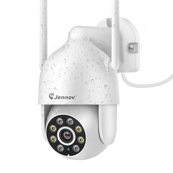 Jennov 5MP Bewakingscamera Buiten WiFi, Add-On Camera, Auto Jennov 5MP Bewakingscamera Buiten WiFi, Add-On Camera, Auto