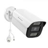 Jennov 4K outdoor security camera with dual lenses for clear surveillance in various conditions